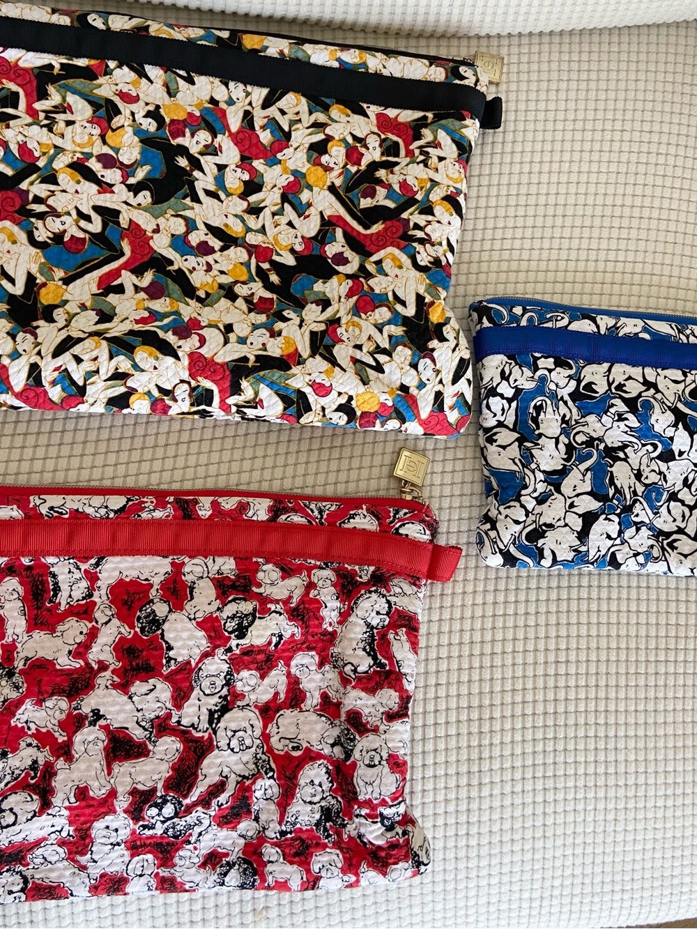 Carolina Herrera Set of Three Travel Cosmetic Bags  X Neiman Marcus X Target